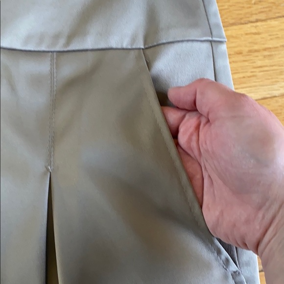 Satin Look Pleated Skirt - Picture 4 of 4